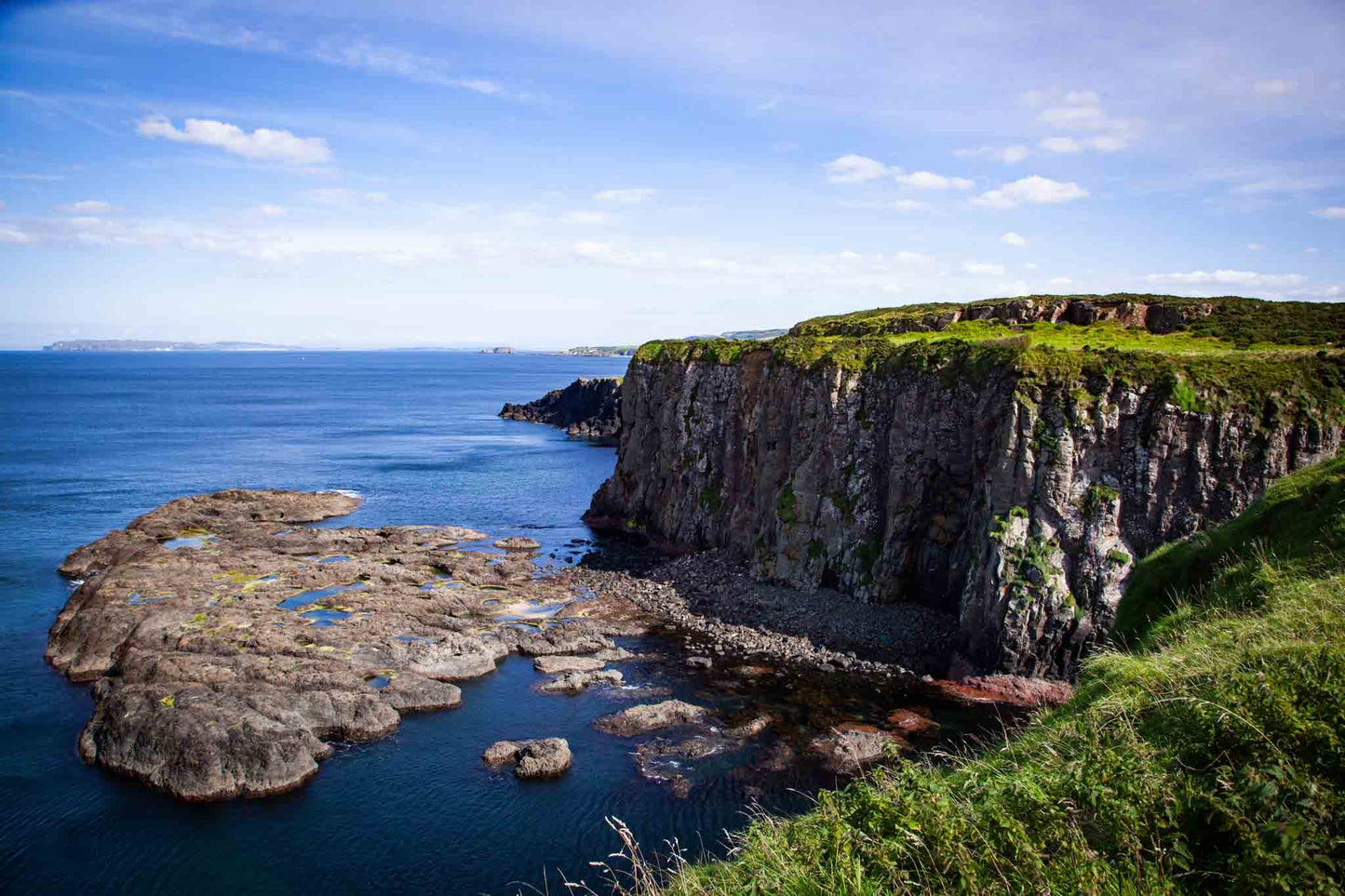 Antrim Coast Cliffs, Co. Antrim, Northern Ireland